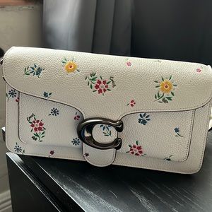 Tabby Shoulder Bag 26 With fall floral Canvas